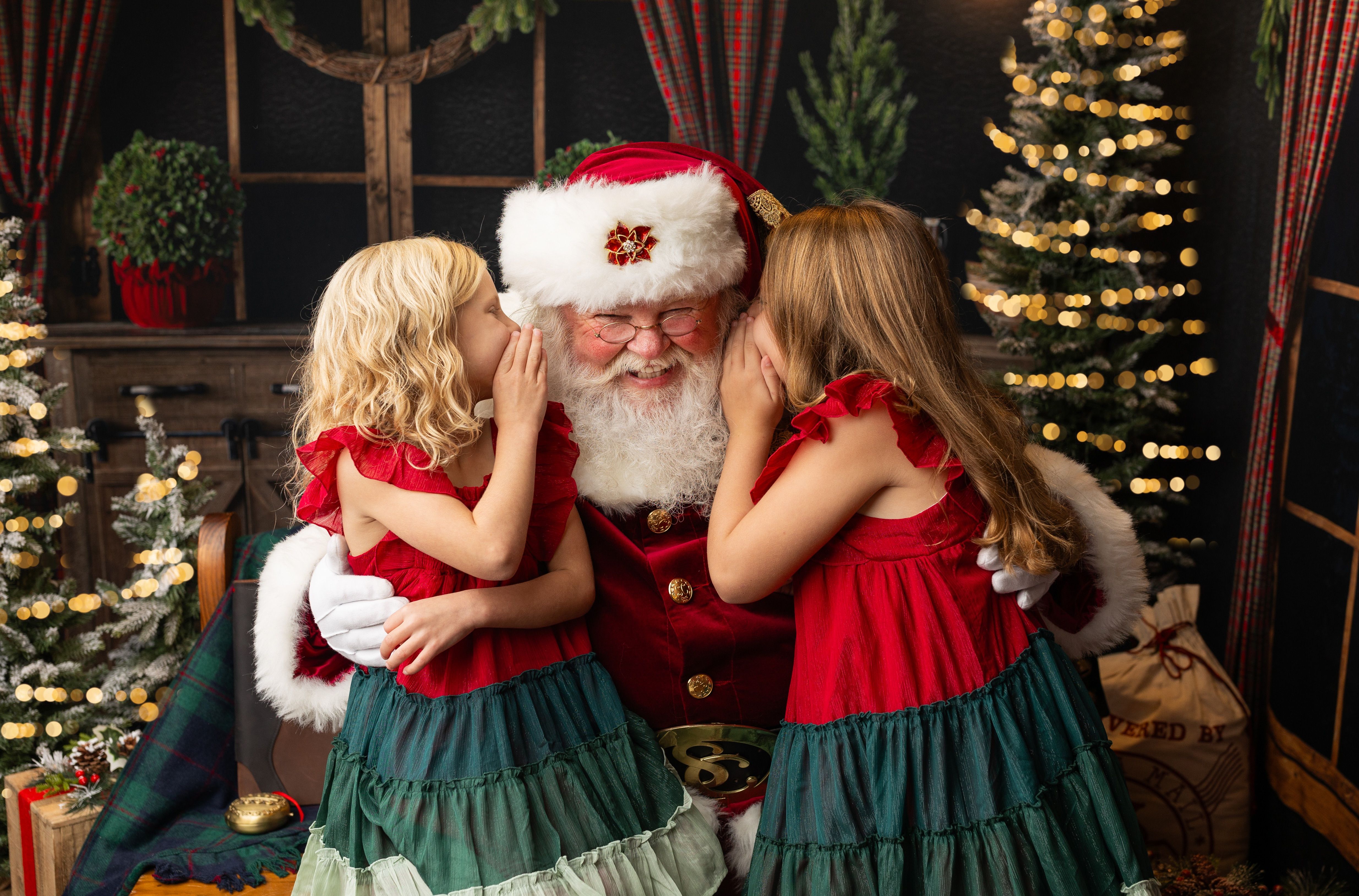Santa mini-session portrait from our Holiday Haus gallery, photograph 3.