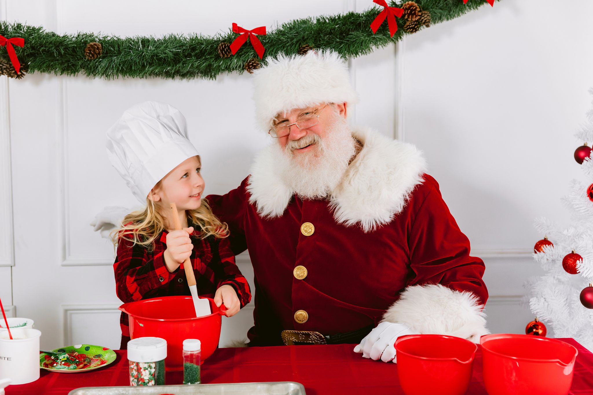 Baking With Santa