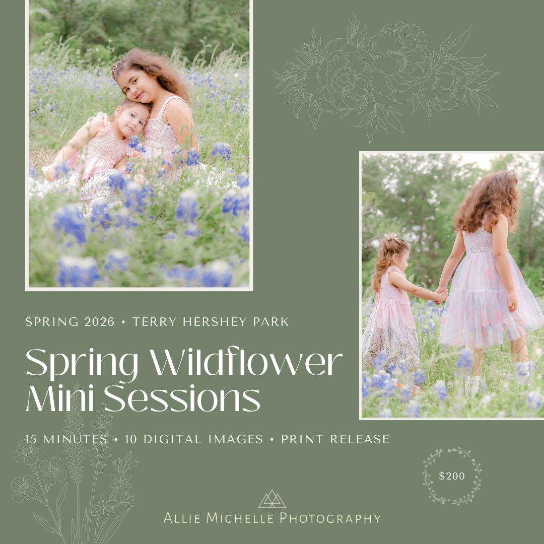Spring Wildflower Mini Sessions